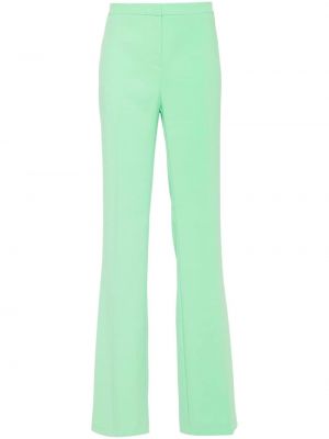 Pantaloni din crep Pinko verde