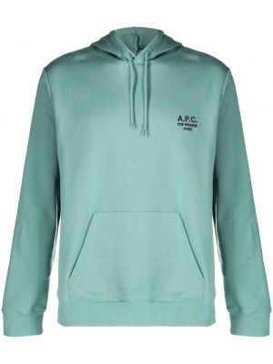 Hoodie A.p.c. grön