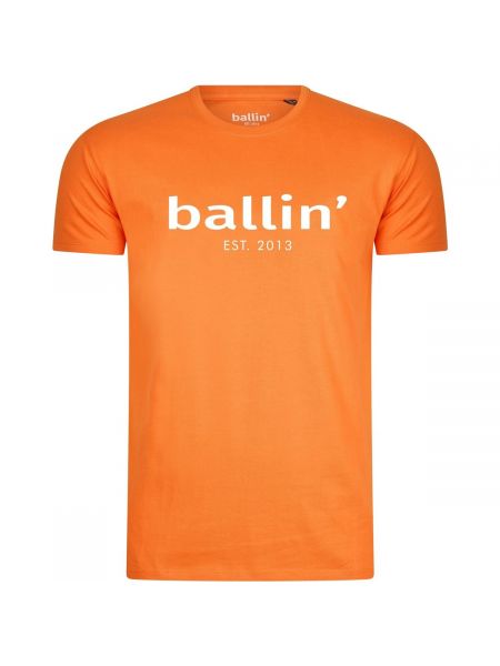 Koszulka z krótkim rękawem Ballin Est. 2013 pomarańczowa