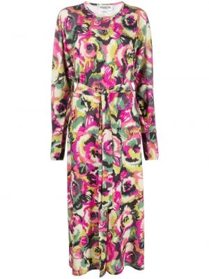 Trykt floral dress Essentiel Antwerp rosa