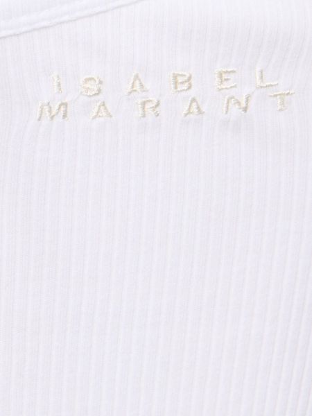 Памучен топ Isabel Marant бяло