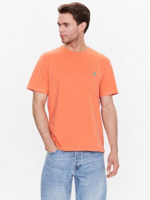 Póló United Colors Of Benetton narancsszínű