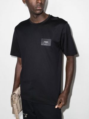 T-krekls Fendi melns
