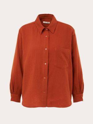Camisa de algodón Masscob marrón