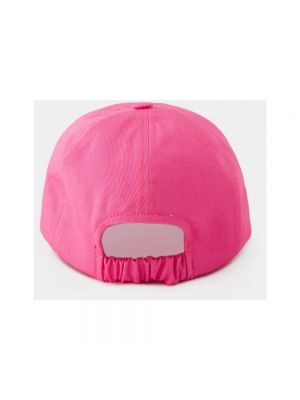 Gorra de algodón Patou rosa
