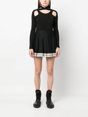Plisované sukně Moncler černé