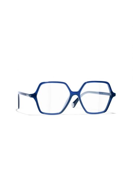 Okulary Chanel niebieskie