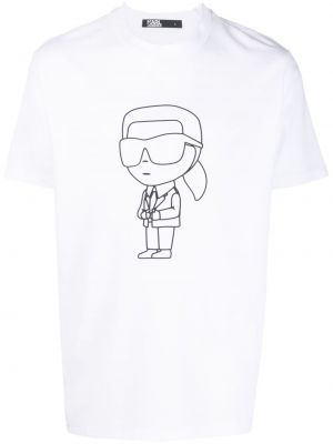 T-shirt Karl Lagerfeld vit