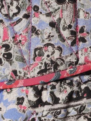Pamučna mini suknja s cvjetnim printom Isabel Marant
