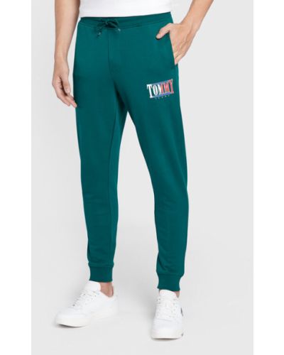 Pantaloni tuta Tommy Jeans verde