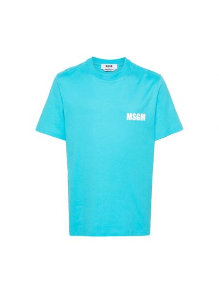 Koszulka Msgm niebieska