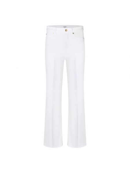 Bootcut jeans ausgestellt Cambio weiß