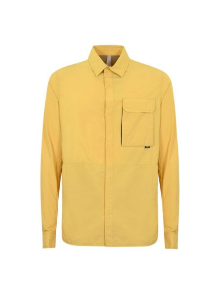 Nylonowa koszula bawełniana Duno żółta