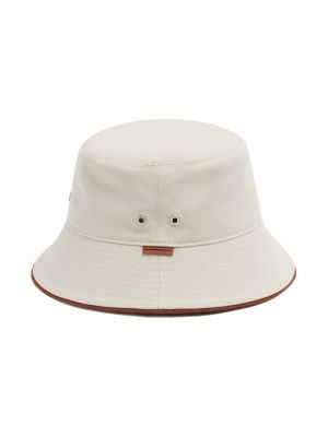 Bavlněný klobouk Zegna béžový