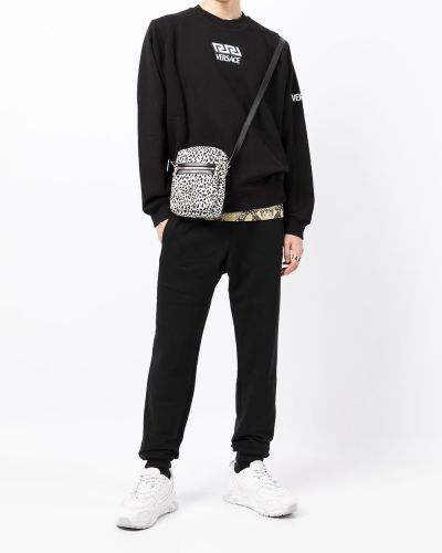 Džersio sportinės kelnes Versace juoda