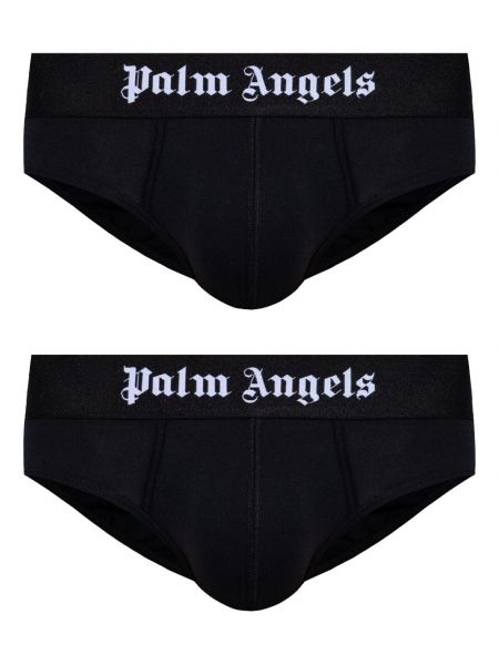 Baskılı boxer Palm Angels siyah