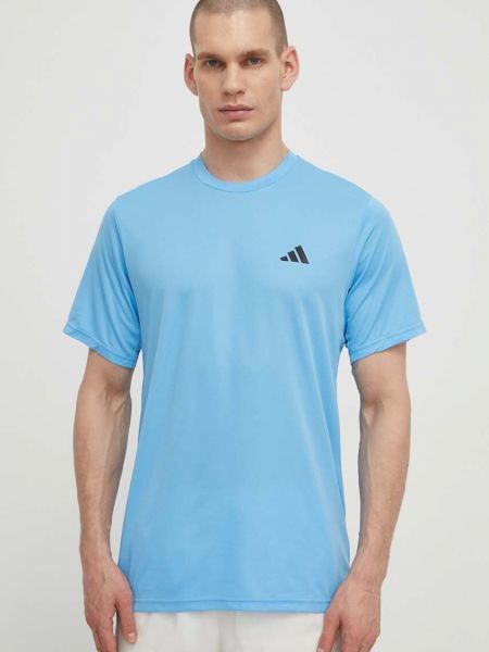 Koszulka Adidas Performance niebieska