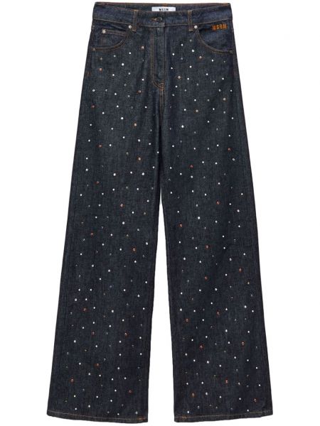 Flared jeans Msgm blå