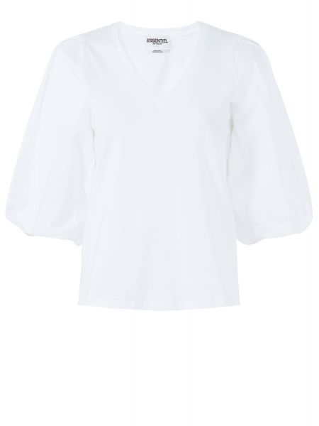 Хлопковая блуза Essentiel - Белый