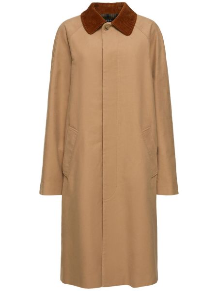 Bomuld trenchcoat A.p.c. beige