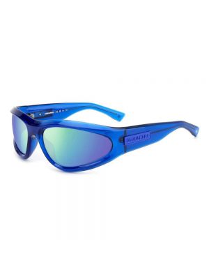 Okulary przeciwsłoneczne Dsquared2 niebieskie