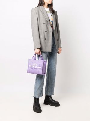 Bolso shopper Marc Jacobs violeta