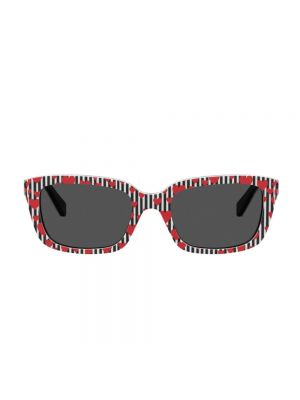 Sonnenbrille Love Moschino rot