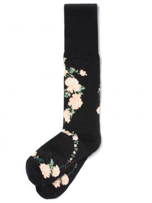 Jacquard čarape Simone Rocha crna