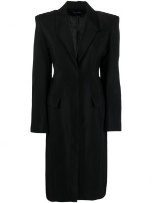 Cappotto di lana Mugler nero