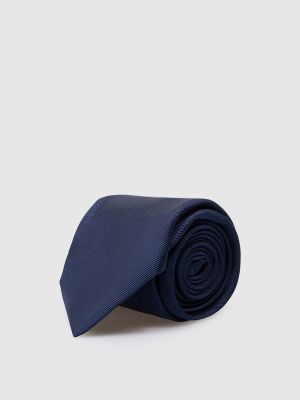 Шелковый галстук Brunello Cucinelli синий