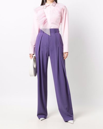 Pantalones bootcut Msgm violeta