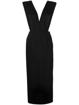 Vlnená sukňa La Collection čierna
