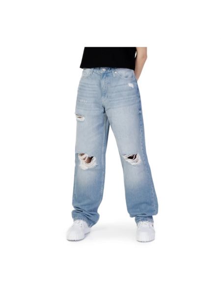 Niebieskie jeansy Calvin Klein Jeans