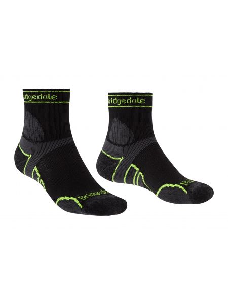 Športové ponožky z merina Bridgedale čierna