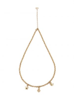 Zawieszka z kryształkami Christian Dior złota