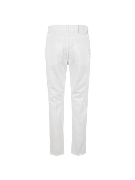 Pantalones ajustados Dondup blanco