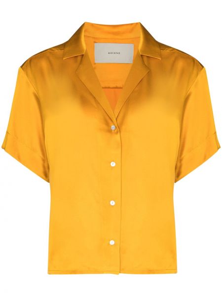 Рубашка Asceno, желтая