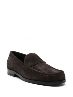 Slip-on seemisnahksed loafer-kingad Pierre Hardy pruun