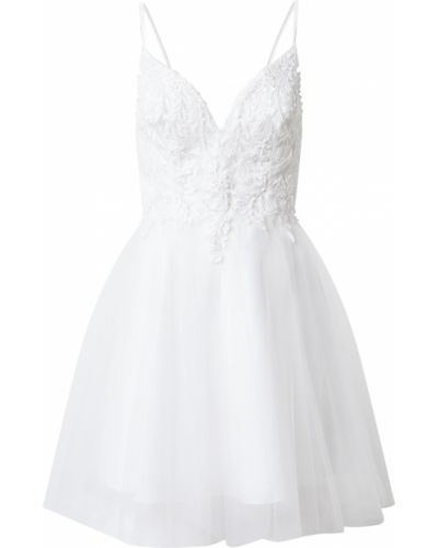 Коктейлна рокля Laona бяло