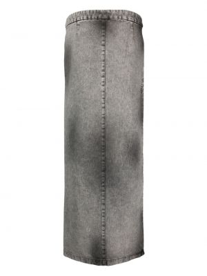 Spódnica jeansowa Alessandro Vigilante szara