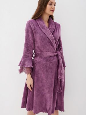 Домашний халат Lelio, фиолетовый