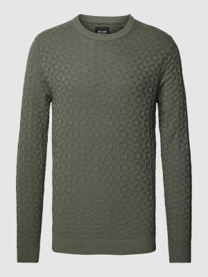 Dzianinowy sweter Only & Sons szary