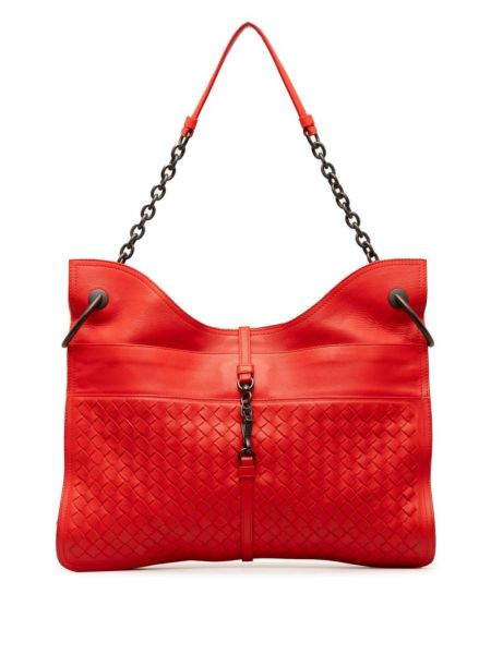 Τσάντα ώμου Bottega Veneta Pre-owned κόκκινο