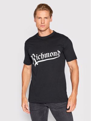 Тениска John Richmond черно