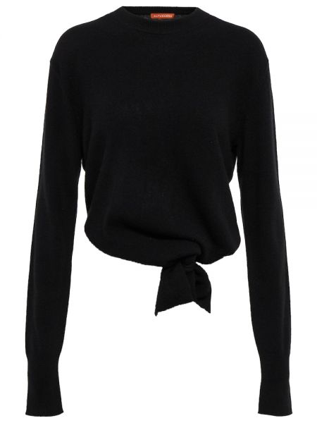 Jersey de cachemir de tela jersey con estampado de cachemira Altuzarra negro