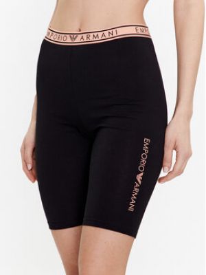 Czarne spodenki sportowe Emporio Armani Underwear