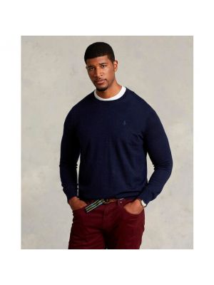 Jersey de lana de tela jersey de cuello redondo Polo Ralph Lauren verde