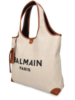 Shopper kabelka s výšivkou Balmain