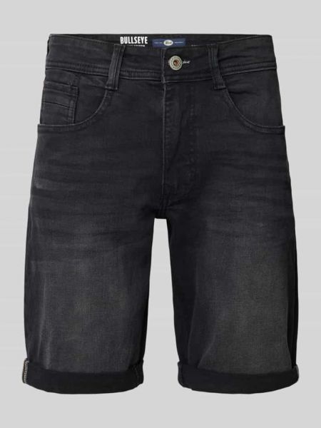 Szorty jeansowe z kieszeniami Petrol czarne
