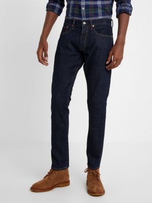 Приталенные джинсы скинни слим Polo Ralph Lauren синие